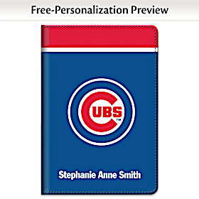 Chicago Cubs(TM) MLB(R) Logo Refillable Journal
