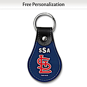 St. Louis Cardinals(TM) MLB(R) Logo Leather Key Ring