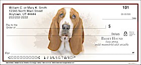 Best Breeds - Basset Hound Personal Checks