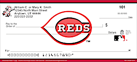 Cincinnati Reds(TM) MLB(R) Logo Personal Checks