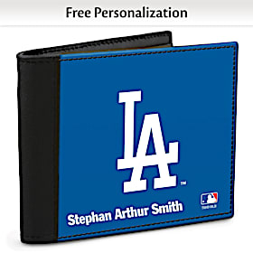 Los Angeles Dodgers(TM) MLB(R) Logo Men&#039;s RFID Wallet