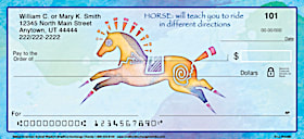 Animal Wisdom Personal Checks