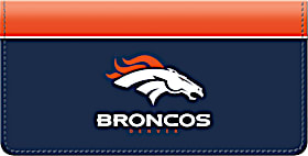 Denver Broncos NFL Checkbook Cover