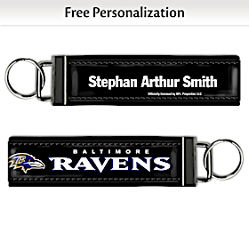 Baltimore Ravens NFL Wristlet Keychain