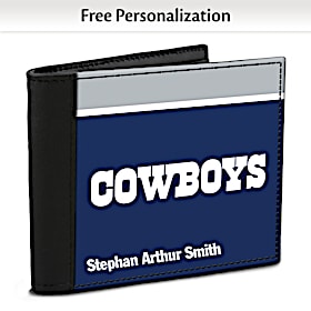 Dallas Cowboys NFL Logo Men&#039;s RFID Wallet