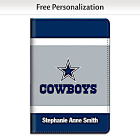 Dallas Cowboys NFL Fabric Refillable Journal