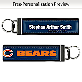Chicago Bears NFL Wristlet Keychain