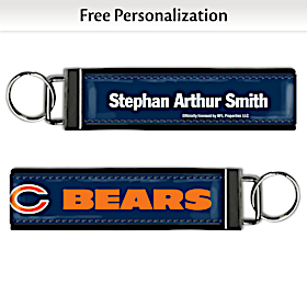 Chicago Bears NFL Wristlet Keychain