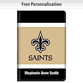 New Orleans Saints NFL Premium Fabric Refillable Journal