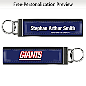 New York Giants NFL Wristlet Keychain