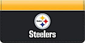 Pittsburgh Steelers NFL Checkbook Cover