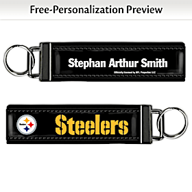 Pittsburgh Steelers NFL Wristlet Keychain