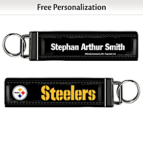 Pittsburgh Steelers NFL Wristlet Keychain