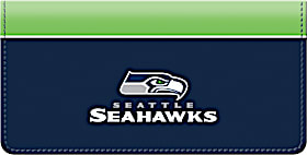 Seattle Seahawks NFL Checkbook Cover