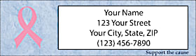 Support the Cause Return Address Label