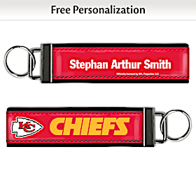 Kansas City Chiefs NFL Wristlet Keychain