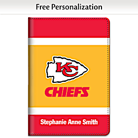 Kansas City Chiefs NFL Premium Fabric Refillable Journal