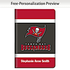 Tampa Bay Buccaneers NFL Fabric Refillable Journal