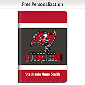 Tampa Bay Buccaneers NFL Fabric Refillable Journal