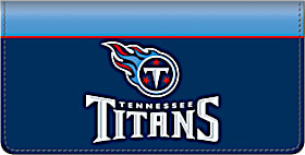 Tennessee Titans NFL Checkbook Cover