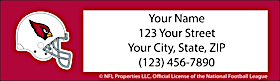 Arizona Cardinals NFL Return Address Label