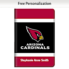 Arizona Cardinals NFL Fabric Refillable Journal