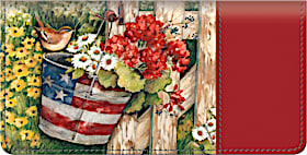 American Blossoms Checkbook Cover