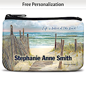 A Walk on the Beach Coin Purse