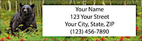 Bears Return Address Label