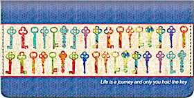 Keys of Life Checkbook Cover