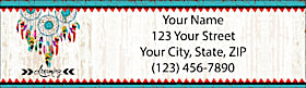 Dreamcatchers Return Address Label