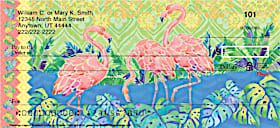 Flamingo Lagoon Personal Checks
