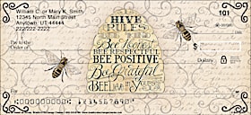 Bee as Sweet as Honey Personal Checks