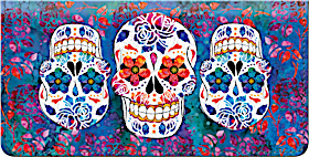 Day of the Dead Checkbook Cover