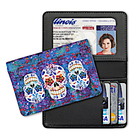 Day of the Dead Small Card Wallet