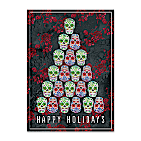 Day of the Dead Personalized Holiday Cards