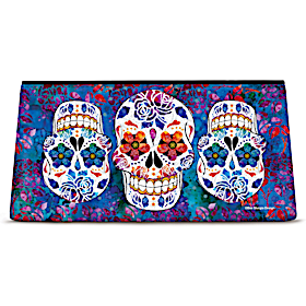 Day of the Dead Cosmetic Makeup Bag