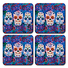 Day of the Dead Coaster Set