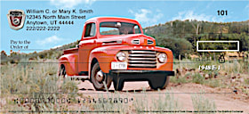 Vintage Ford Trucks Personal Checks