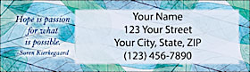 Leaves Spring Hope Address Labels