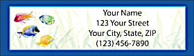 Fish Return Address Label