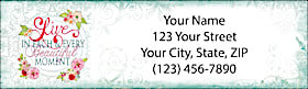 Beautiful Moments Return Address Label