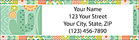 Cute Cacti Address Labels