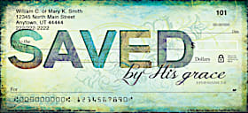 Saved by Faith Personal Checks