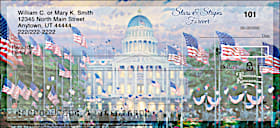 Thomas Kinkade&#039;s American Pride Personal Checks