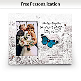 Touch of Color II Personalized Picture Frame