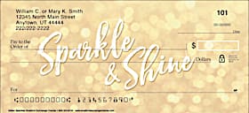 Sparkle & Shine Personal Checks