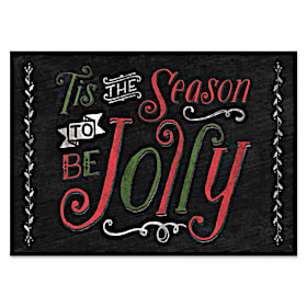 Chalkboard Christmas Personalized Holiday Cards