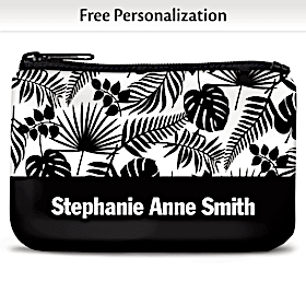 Black &amp; White Coin Purse