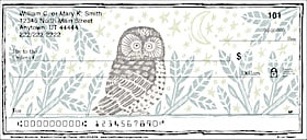 Woodland Woodcuts Personal Checks